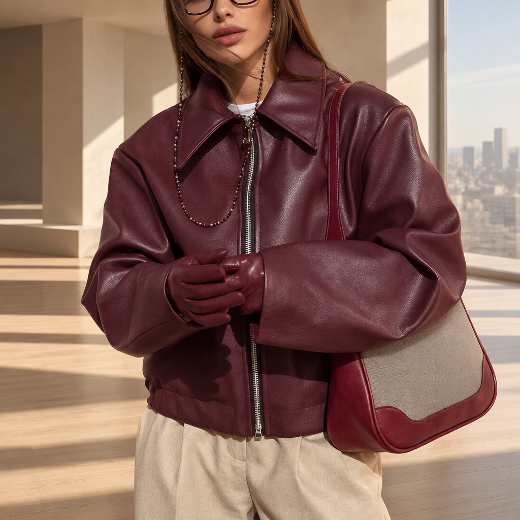 Lapel Zip Winter Jacket — product image 2