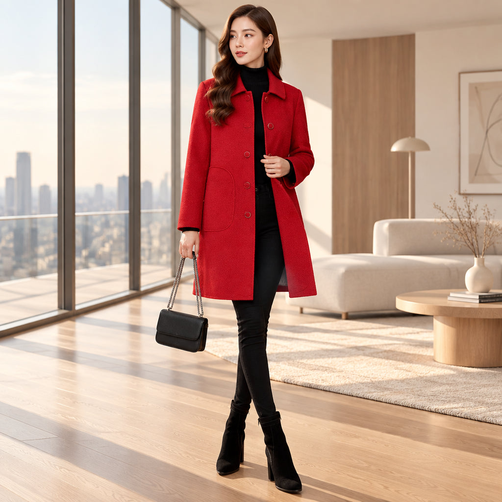 Elegant Long Winter Coat — product image 3